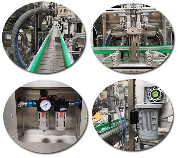 香菇醬灌裝加汁生產(chǎn)線設備細節(jié)圖