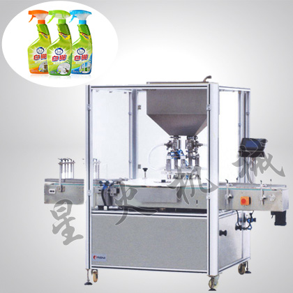 玻璃清洗劑灌裝機